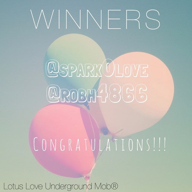 ATTN: Giveaway Winners!